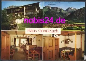87561 Oberstdorf Gasthof Haus Gundlach o ca.1984