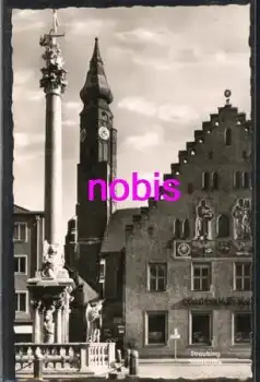 94315 Straubing Stiftskirche Denkmal *ca.1950