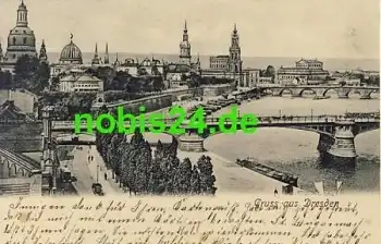 Dresden Terrassenufer o 1910