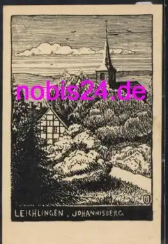 42799 Leichlingen Johannesberg Künstlerkarte *ca.1930
