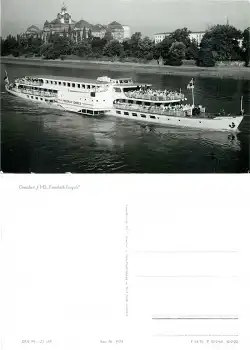 Elbdampfer MS "Friedrich Engels" in Dresden *1978 Hanich1974