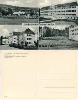 36355 Hochwaldhausen Genesungsheim Mehrbildkarte *1961