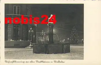 Wiesbaden Marktbrunnen  *1940