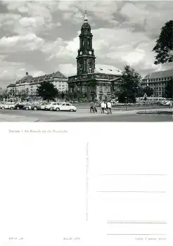 Dresden Altmarkt (PKW Wartburg 311)  *1973 Hanich2073