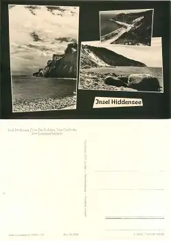 18565 Hiddensee Mehrbildkarte *1965 Hanich1743