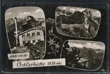 87459 Pfronten Ostlerhütte Breitenberg o ca.1961