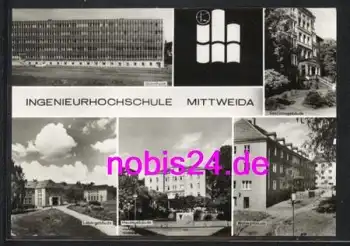 09648 Mittweida Laborgebäude Wohnheim o 27.5.1980