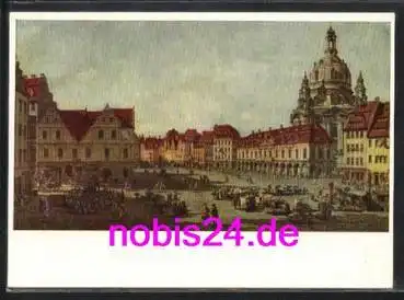 Dresden Neumarkt Frauenkirche *ca.1972