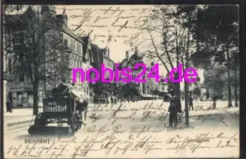 Düsseldorf Königallee  o 24.1.1905