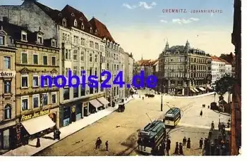 Chemnitz Johannisplatz o 27.8.1912