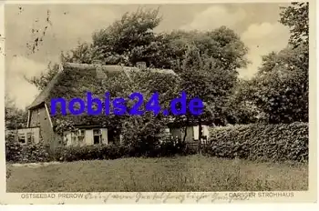 18375 Prerow Darss Strohhaus o 1928