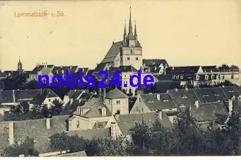 01623 Lommatzsch Gesamtansicht o 1914