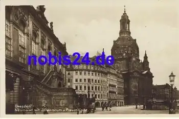 Dresden Neumarkt Frauenkirche o 1932