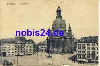 Dresden Neumarkt Frauenkirche o 1911