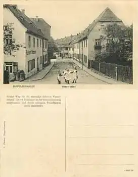 01744 Dippoldiswalde Wassergasse *ca.1910