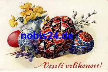 Vesele velikonoce Ostereier o 25.3.1937