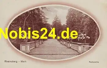 16831 Rheinsberg Mark Parkpartie *ca.1930