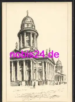 Berlin Dom Künstlerkarte  *ca.1969