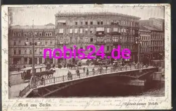 Berlin Weidendammer Brücke o 30.1.1900