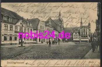 Recklinghausen Marktansicht o 9.11.1907
