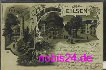 31707 Eilsen Mondschein Litho 6.8.1899