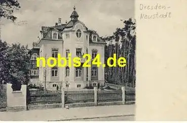 Dresden Neustadt Villenansicht o ca.1915