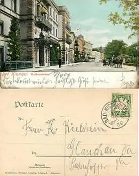 97688 Bad Kissingen Kurhausstrasse o 13.5.1909