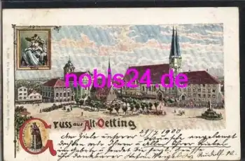 84503 Altötting Künstlerkarte o 29.7.1900