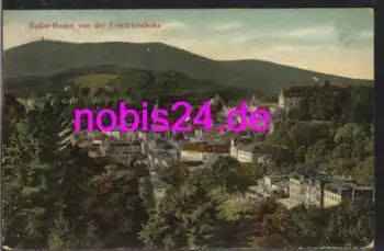 Baden-Baden von der Friedrichshöhe o8.6.1908