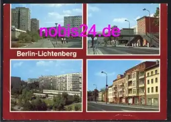 Lichtenberg Berlin Hochhäuser *ca.1984