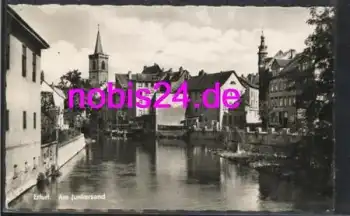 Erfurt Am Junkersand Kirche o 31.3.1958