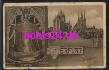 Erfurt Dom Glocke GLORIOSA o 3.9.1916