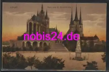 Erfurt Dom und St. Severikirche *ca.1920