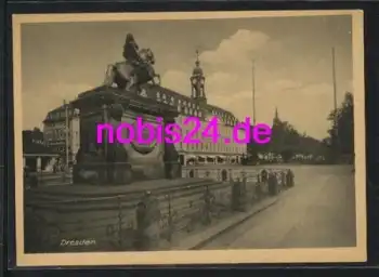 Dresden Neustadt Goldener Reiter *ca.1950
