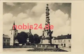 Bakov nad Jiz Brunnen Kirche o 1939