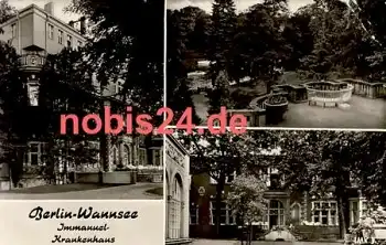 Wannsee Berlin Immanuel Krankenhaus o 1962