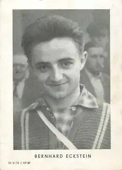 Bernhard Eckstein Radrennfahrer ca. 1960
