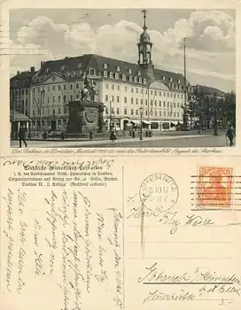 Dresden Neustadt Rathaus o 5.10.1917