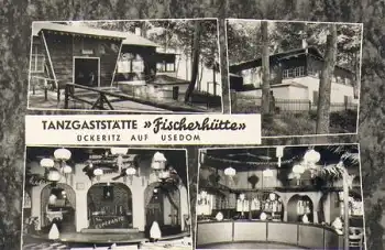 17459 Ückeritz Tanzgaststätte Fischerhütte * ca. 1960