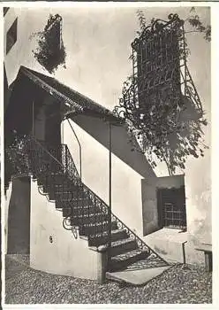 Zuoz Engadin Portal Haus Pult *ca. 1960