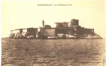 Marseille Le Chateau d`If (Gefängnissinsel) * ca. 1910