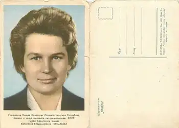 Walentina Wladimirowna Tereschkowa  *1963 Kosmonautin