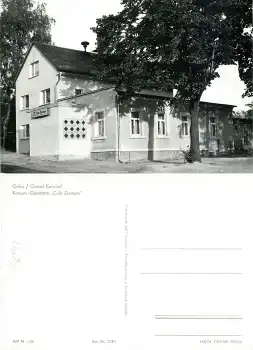 01734 Karsdorf Oelsa Rabenau Gaststätte "Cafe Zentrum" *1974 Hanich2292