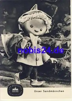 Unser Sandmännchen als Wanderer DDR Kinderfernsehen S5/63 *1963