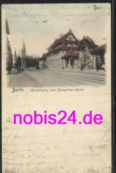 Berlin Zoologischer Garten Eingang o 8.8.1904