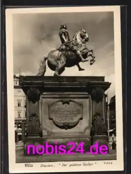 Dresden Neustadt "Goldener Reiter" *ca.1957 Hahn-Foto7903