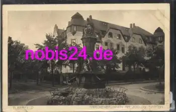 Wuppertal Elberfeld Märchenbrunnen am Zoo o 23.3.1917