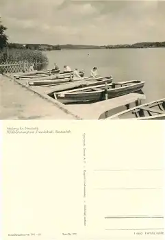 17258 Feldberg FDGB-Heim "Freundschaft" Bootsverleih *1963 Hanich0259