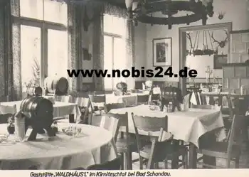 01814 Bad Schandau Gaststätte "Waldhäusel" o ca. 1964