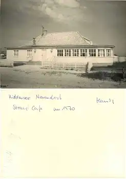 18565 Hiddensee Neuendorf Strand Cafe Druckvorlage 1965 Hanich Foto